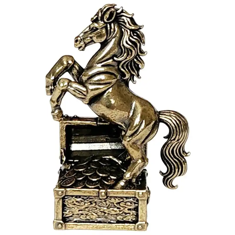 Statue Cheval au Trésor