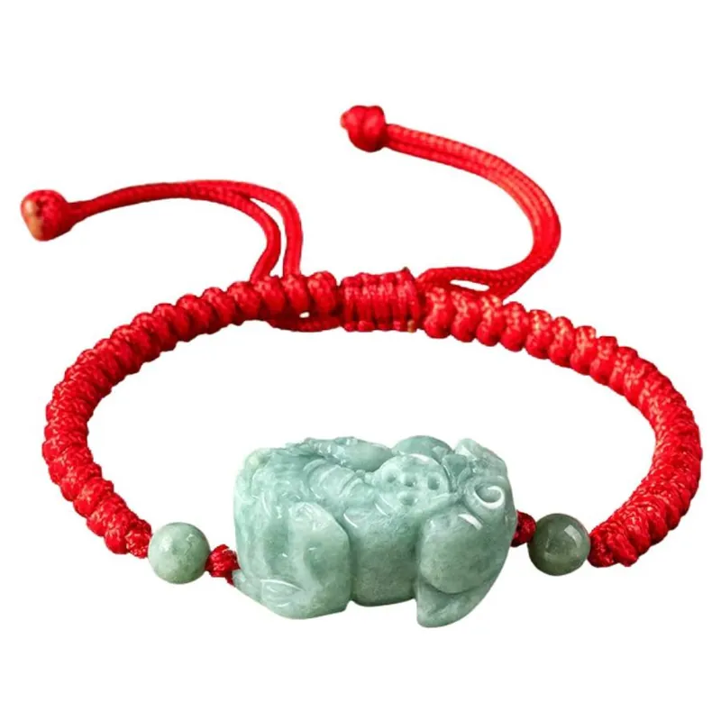 Bracelet Pi Yao Protecteur en Jade vert