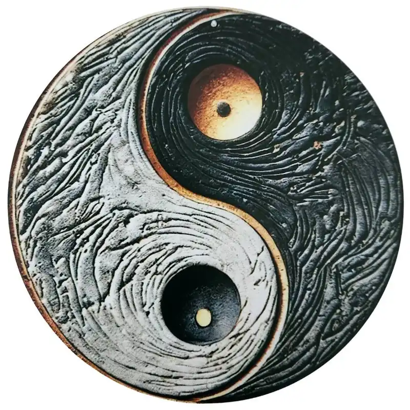Plaque Décorative Yin Yang