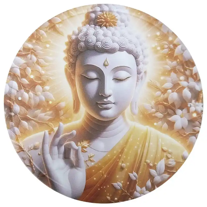 Plaque Décorative Bouddha Vitarka Mudrâ