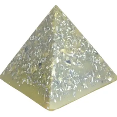 Orgonite Pyramide jaune