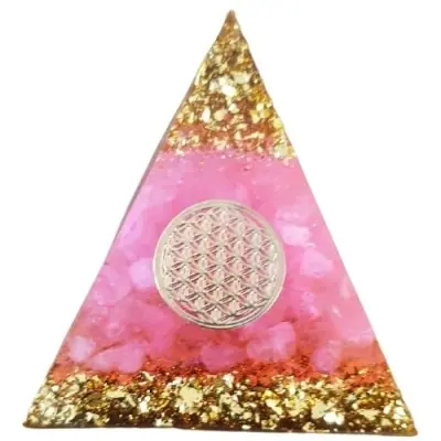 Orgonite Pyramide Anahata Chakra