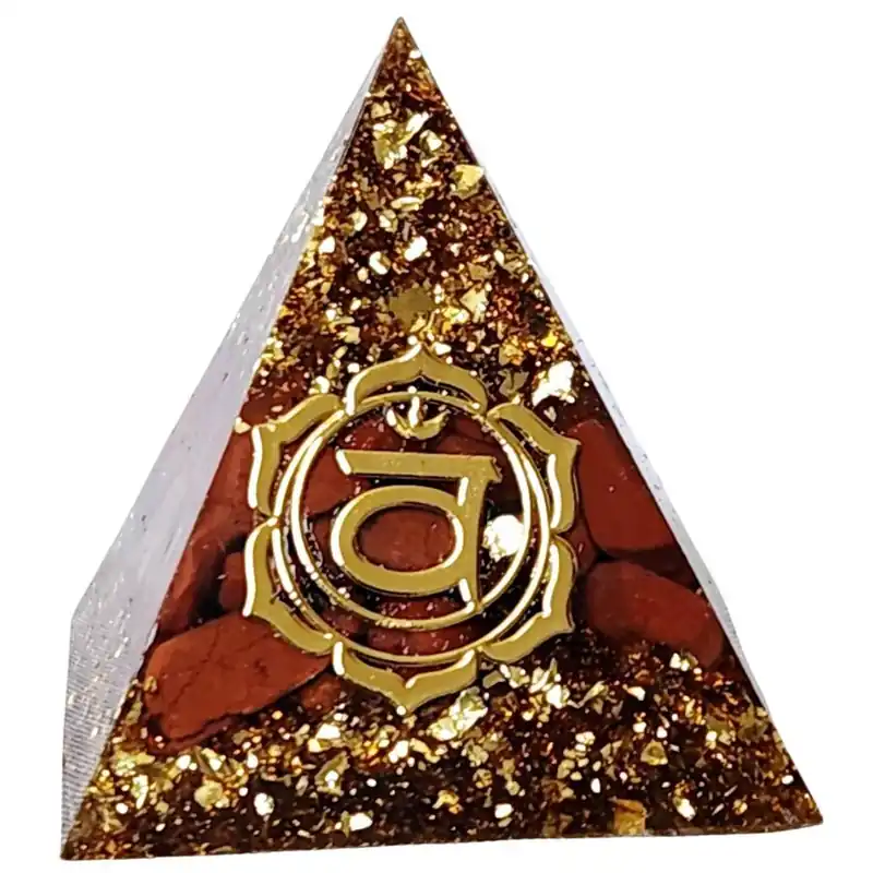 Petite Orgonite Pyramide Svadhisthana Chakra