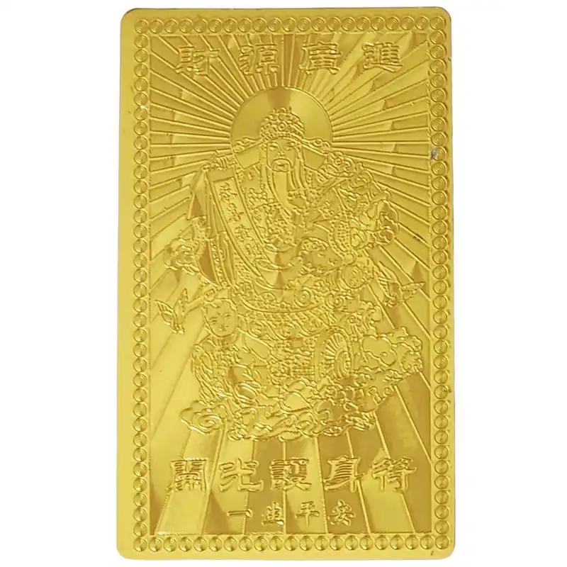 Amulette Dieu Wu Caishen