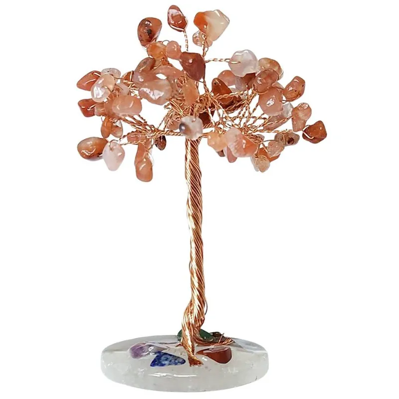Arbre Sacré en Agate cornaline