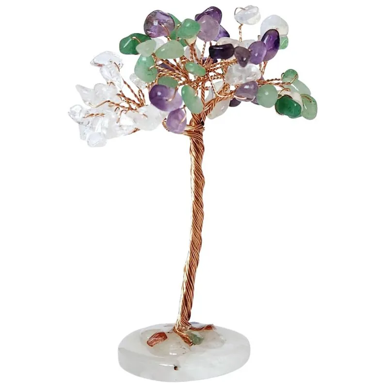 Arbre Sacré en Fluorite Multicolore