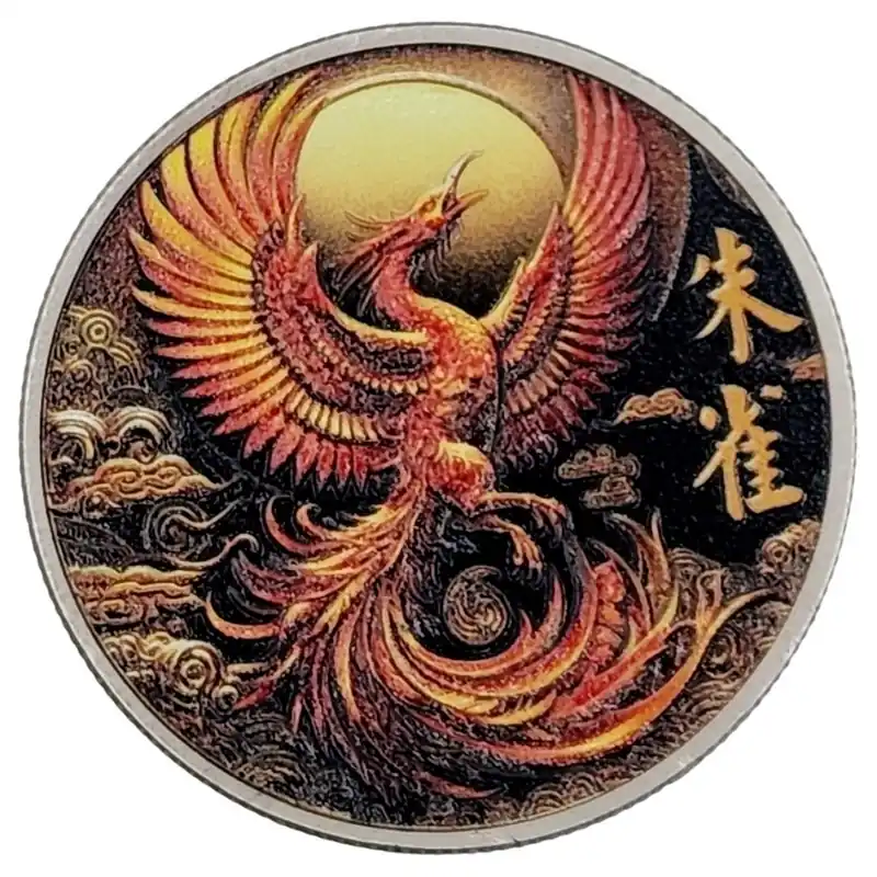Amulette Phénix de Feu
