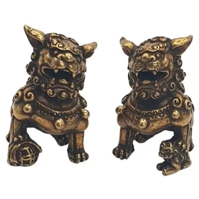Fu Dogs Protecteurs médium