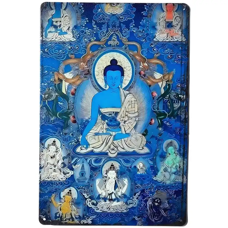 Plaque Décorative Bouddha de Médecine