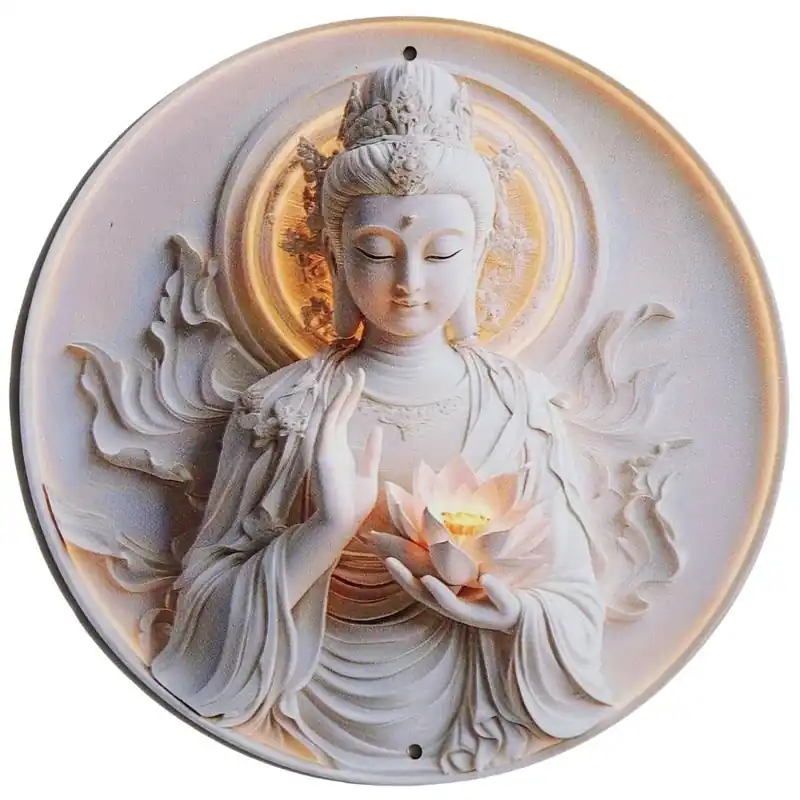 Plaque Décorative Guan Yin Compassion