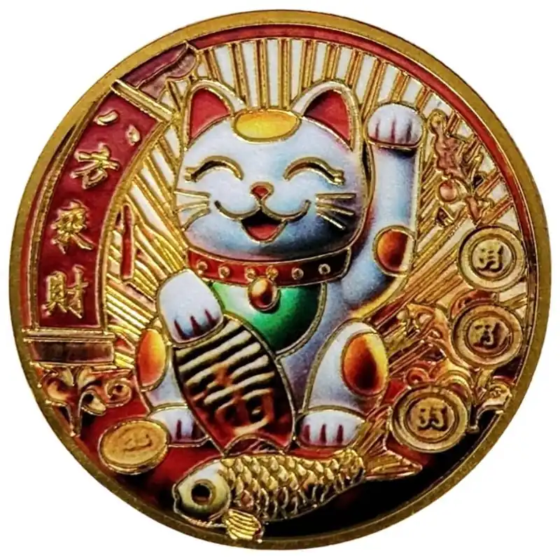 Amulette Maneki Neko Porte-Bonheur