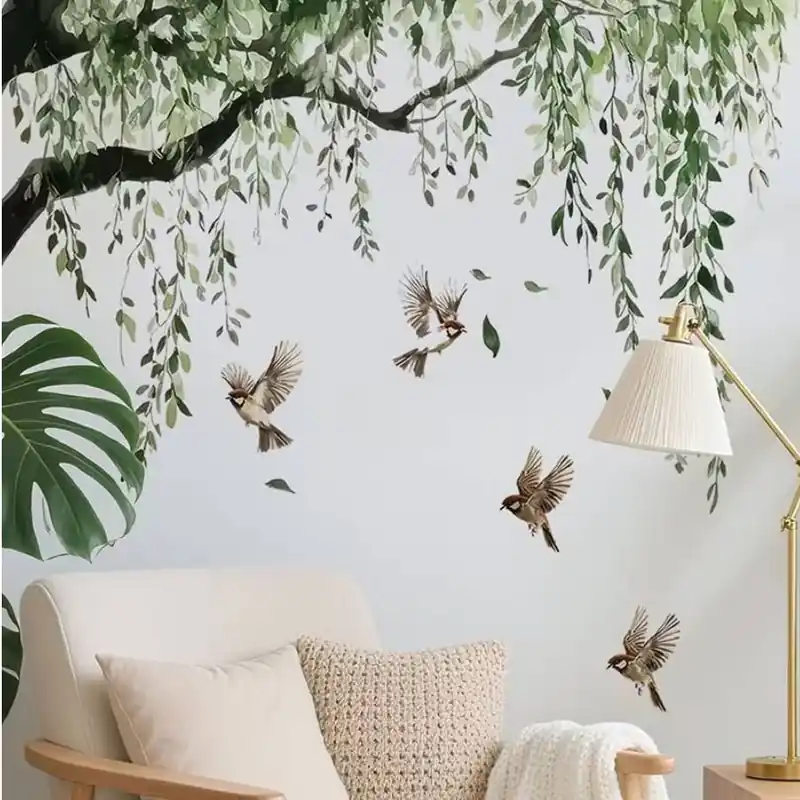 Sticker Envol sous les Branches