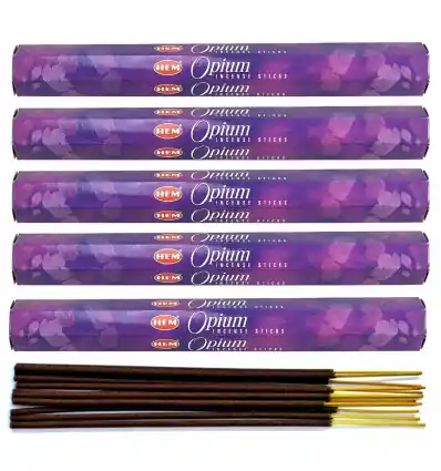 Encens Opium. Lot de 100 bâtons | HEM