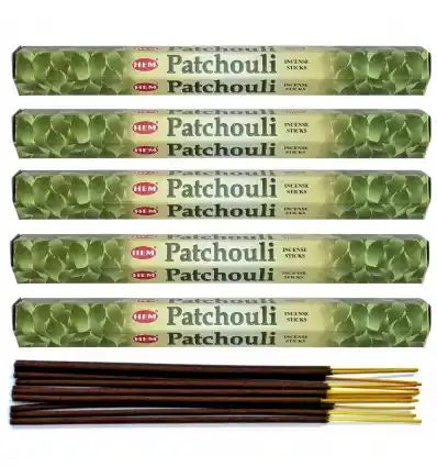 Encens Patchouli. Lot de 100 bâtons | HEM