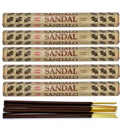 Encens Bois de Santal. Lot de 100 bâtons | HEM
