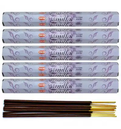 Encens Vanille. Lot de 100 bâtons | HEM