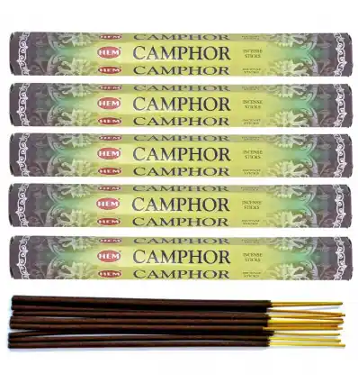 Encens Camphre. Lot de 100 bâtons | HEM