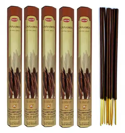 Encens Cannelle. Lot de 100 bâtons | HEM