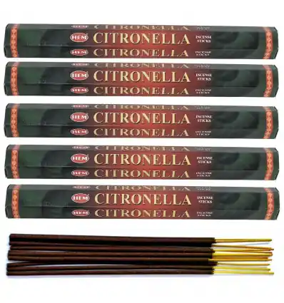 Encens Citronnelle. Lot de 100 bâtons | HEM