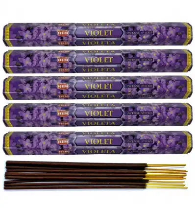 Encens Violette. Lot de 100 bâtons | HEM