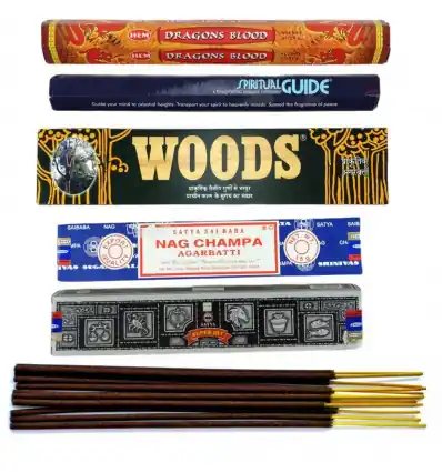 Assortiment d'encens "Best of India" | Les Meilleurs Encens Indiens