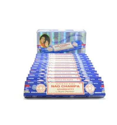 Encens Nag Champa. Pack économique 12x15g | Satya Sai Baba