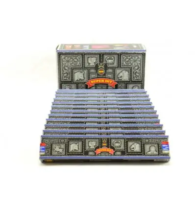 Encens Super Hit. Pack économique 12x15g | Satya Sai Baba