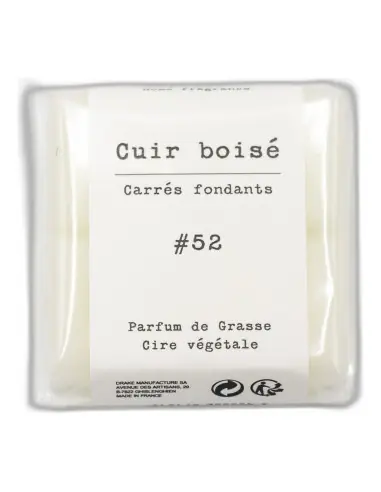Fondants parfumés senteur "Cuir boisé" | Drake Home Fragrances