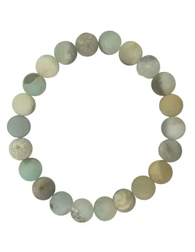 Bracelet Amazonite | Boules 8mm