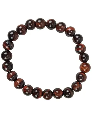 Bracelet Oeil de Taureau / Oeil de Boeuf | Boules 8mm