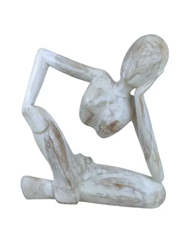 Statue abstraite "Le Penseur" 40cm | Design et Épurée