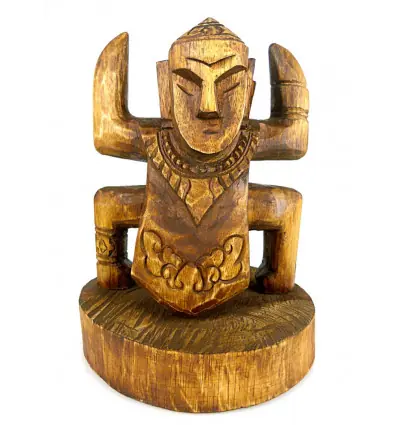 Totem d'Immunité "Koh Phi Phi" en Bois 30cm