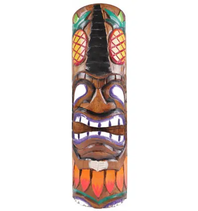 Totem Tiki 50cm en bois | Inspiration Déco Hawaï