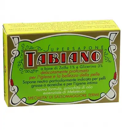 Savon au soufre 125g anti acné - Tabiano