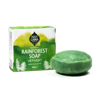 Savon Ayurvédique Vegan au Vétiver apaisant 100g | Holy Lama