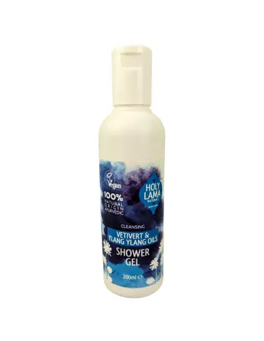 Gel douche ayurvédique Vegan 200ml Ylang & Vétiver | Holy Lama