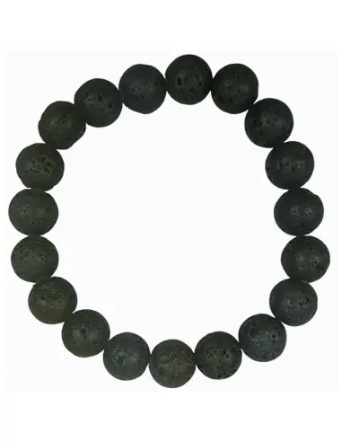 Bracelet Pierre de Lave | Boules 10mm