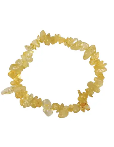 Bracelet baroque Citrine