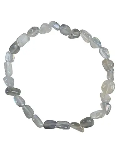 Bracelet Labradorite de Madagascar AAA | Mini pierres roulées