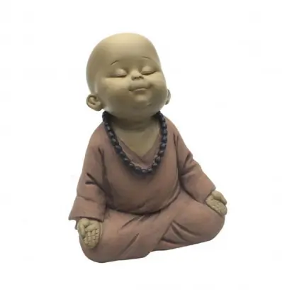 Statuette Bébé Bouddha en méditation 15cm