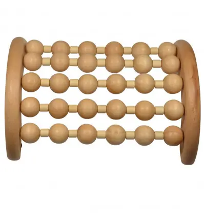 Masseur pieds en bois, auto-massage plantaire.