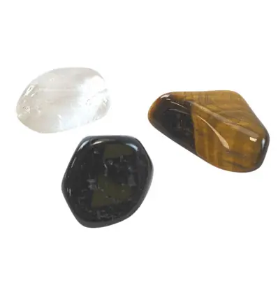 Pack Lithothérapie "Protection" - Assortiment de 3 pierres naturelles