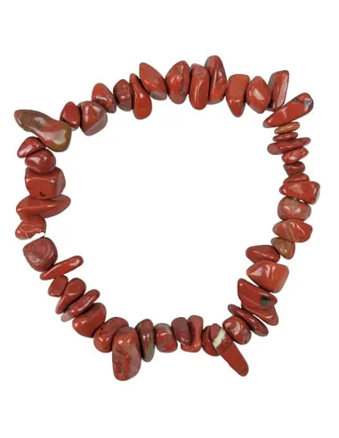 Bracelet baroque Jaspe rouge