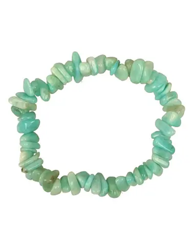 Bracelet baroque Amazonite du Brésil | Perles moyennes