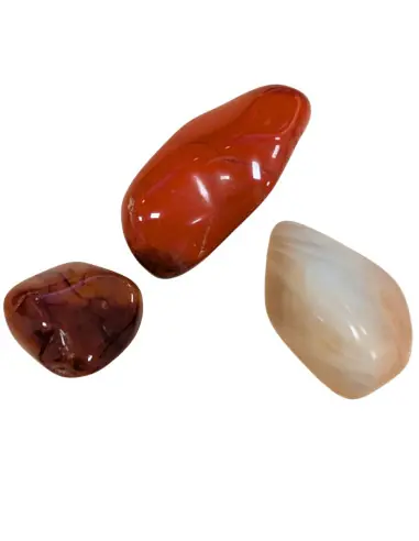 Pack Lithothérapie "Maternité / Grossesse" - Assortiment de 3 pierres de soin.