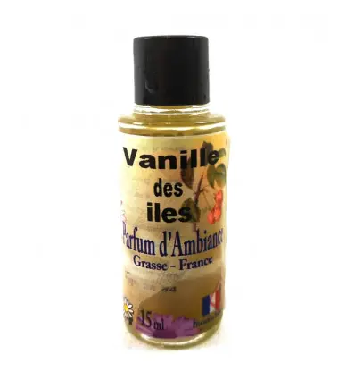 Extrait de parfum d'ambiance - Vanille des îles - 15ml