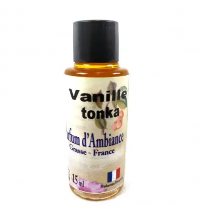 Extrait de parfum d'ambiance - Vanille Tonka - 15ml