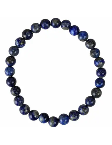 Bracelet en Lapis Lazuli AAA | Boules 6mm