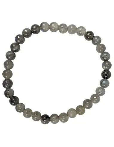 Bracelet en Labradorite de Madagascar AAA | Boules 6mm