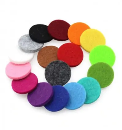 Lot de 10 recharges ø3cm multicolores pour diffuseurs de parfum